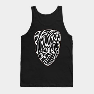 Motivational Calligraphy Tank Top